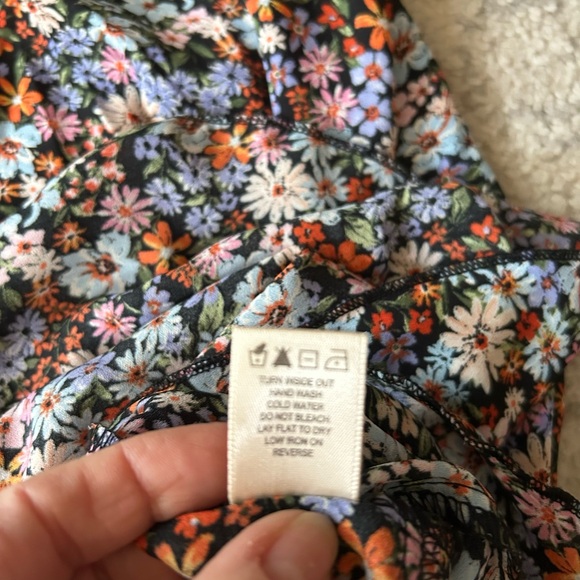 Honey & Sparkle Colorful Print Sleeveless Dress SZ Large NWT Backless Mini - Picture 9 of 9